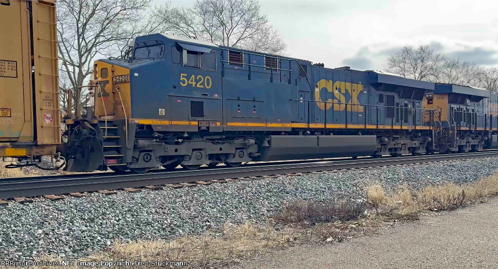 CSX 5420 was silent.